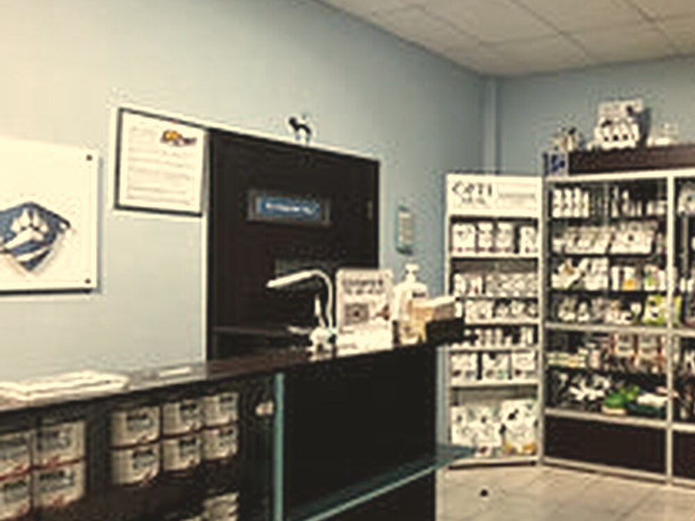 Прилавок аптеки Supervet